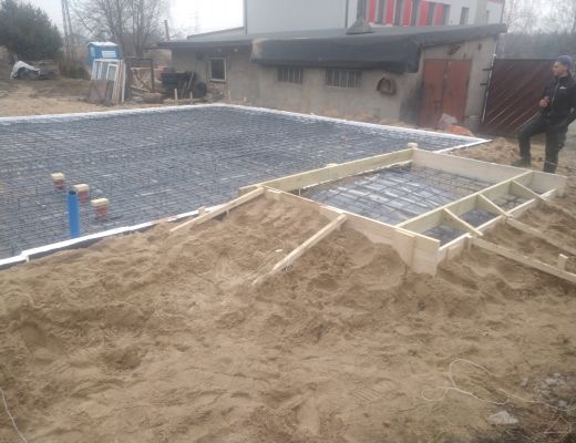 Budowa domu w Podlipiu