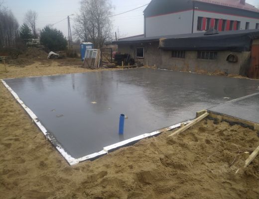 Budowa domu w Podlipiu