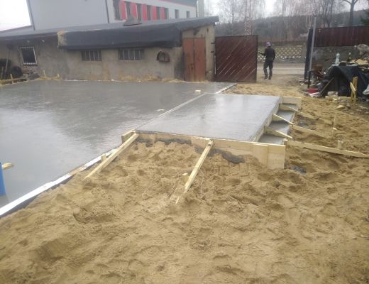 Budowa domu w Podlipiu