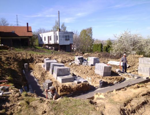 Budowa domu w Bielsku - Białej