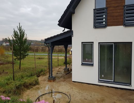 Budowa domu w Chełmie Śląskim