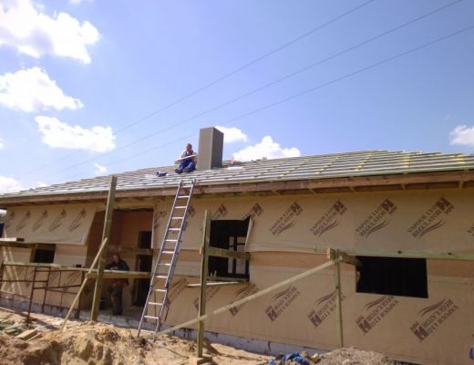 Budowa domu w Gródkowie