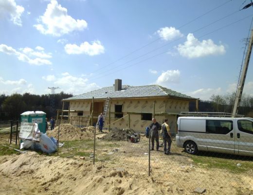 Budowa domu w Gródkowie
