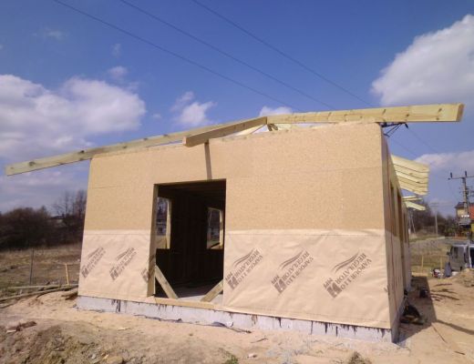 Budowa domu w Gródkowie