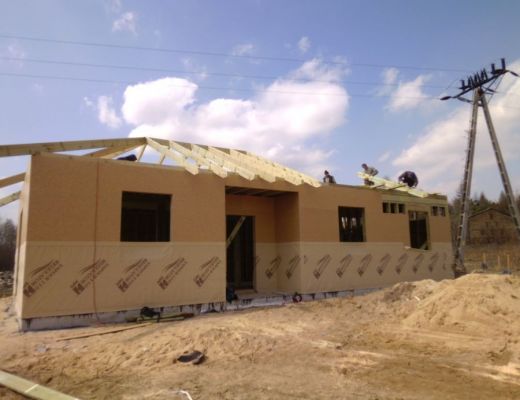 Budowa domu w Gródkowie