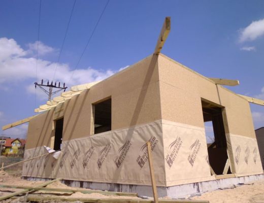 Budowa domu w Gródkowie