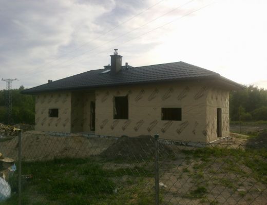 Budowa domu w Gródkowie