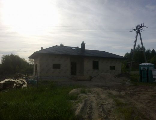 Budowa domu w Gródkowie
