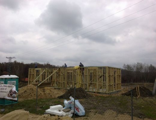 Budowa domu w Gródkowie