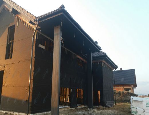 Budowa domu w Orzeszu