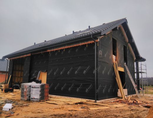 Budowa domu w Orzeszu