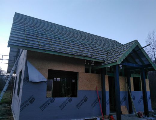 Budowa domu w Chełmie Śląskim