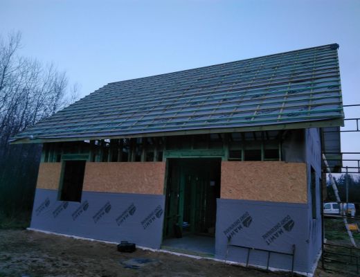 Budowa domu w Chełmie Śląskim