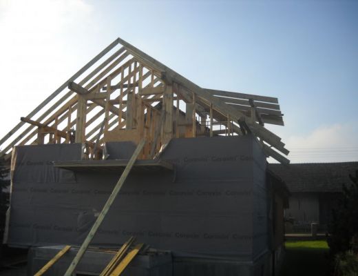 Nadbudowa domu w Imielinie