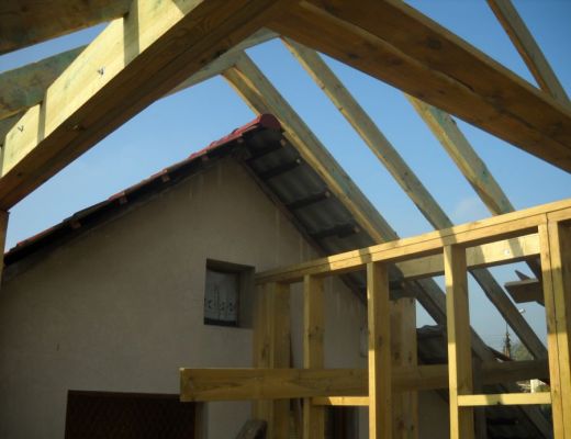 Nadbudowa domu w Imielinie