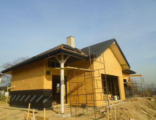 Budowa domu w Zebrzydowicach