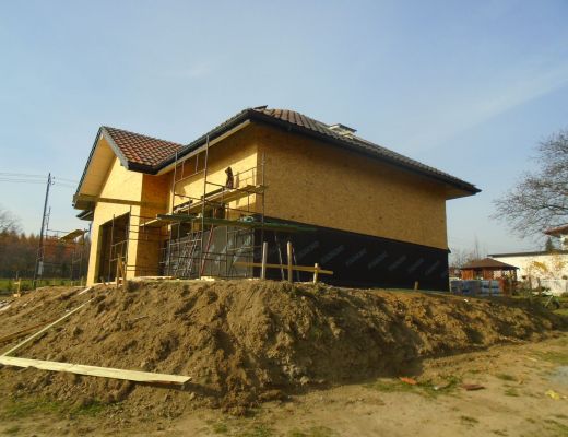 Budowa domu w Zebrzydowicach