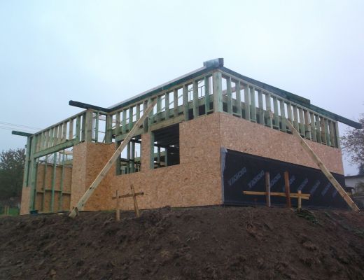 Budowa domu w Zebrzydowicach