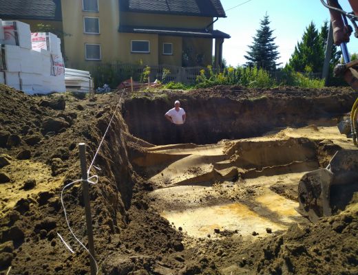 Budowa domu w Imielinie