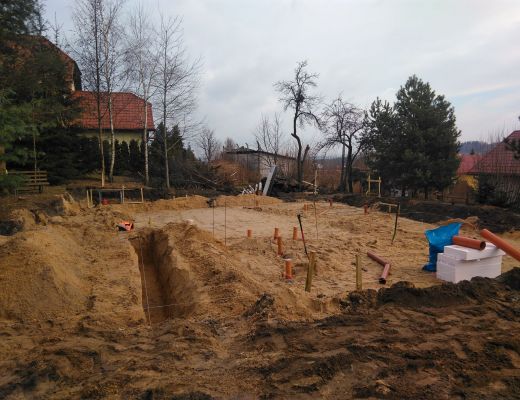 Budowa domu w Kluczach