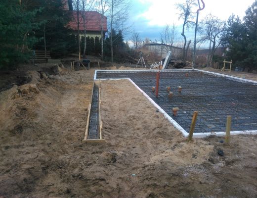 Budowa domu w Kluczach