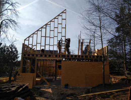 Budowa domu w Kluczach