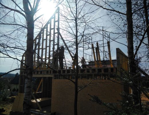 Budowa domu w Kluczach