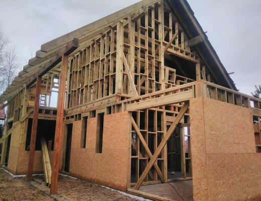 Budowa domu w Kluczach