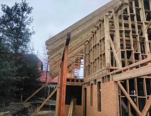 Budowa domu w Kluczach