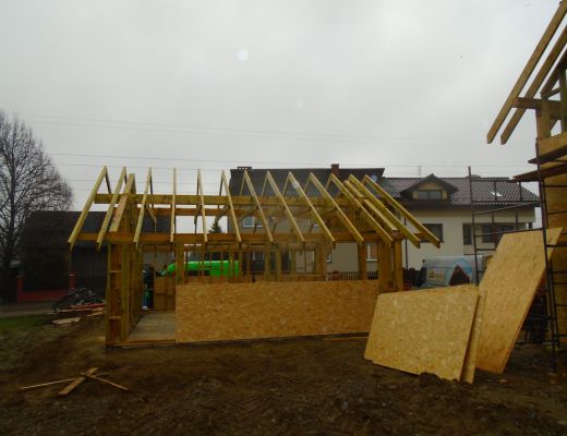 Budowa domu w Nowej Wsi