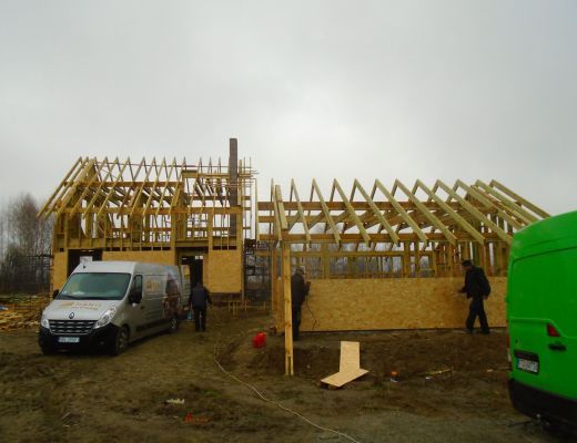 Budowa domu w Nowej Wsi