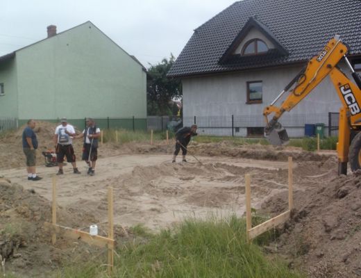 Budowa domu w Chełmie Śląskim