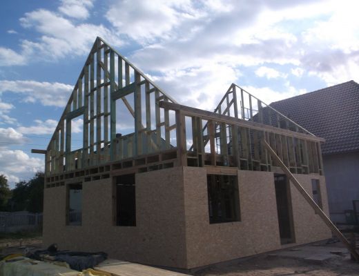 Budowa domu w Chełmie Śląskim