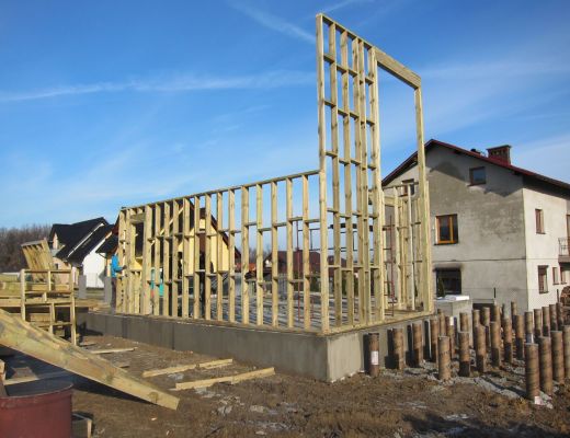 Budowa domu w Kozach