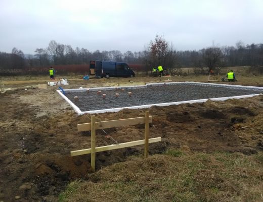 Budowa domu w Babicach odręb Olszyny