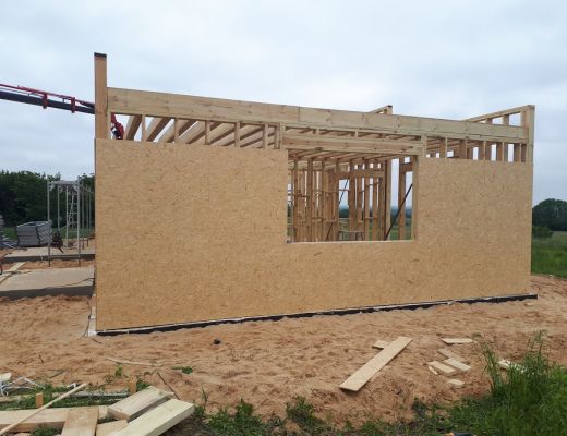 Budowa domu w Sadowie 