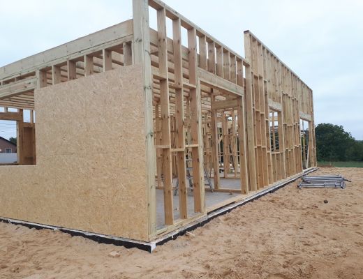 Budowa domu w Sadowie 