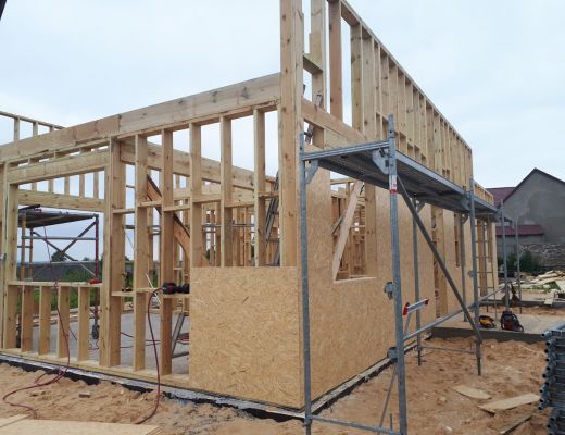 Budowa domu w Sadowie 