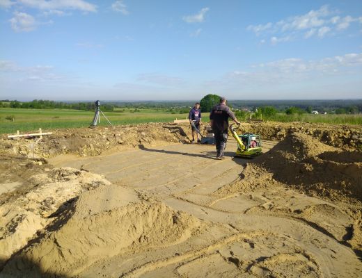 Budowa domu w Sadowie 