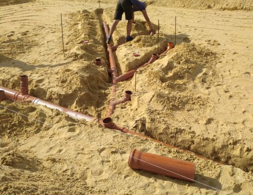 Budowa domu w Sadowie 