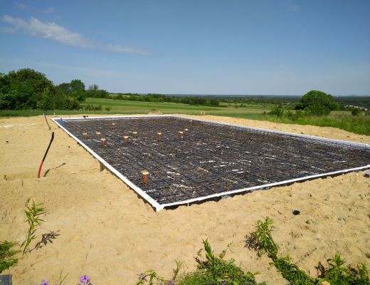 Budowa domu w Sadowie 