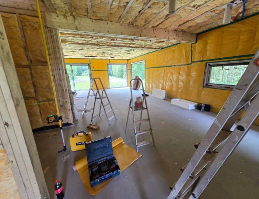 Budowa domu w Bydlinie