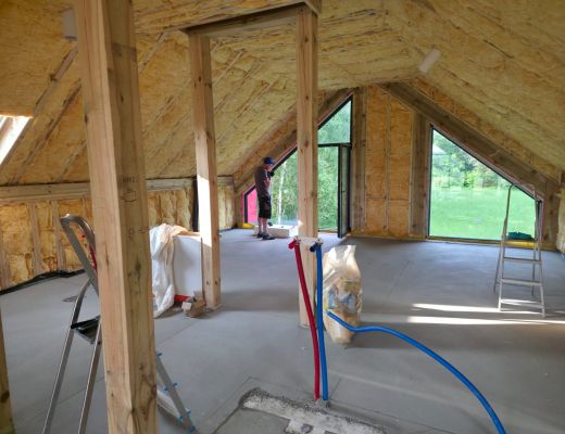 Budowa domu w Bydlinie