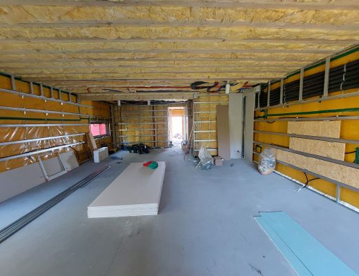 Budowa domu w Bydlinie