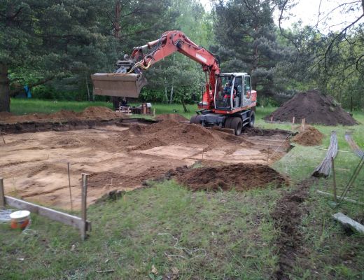 Budowa domu w Siemoni