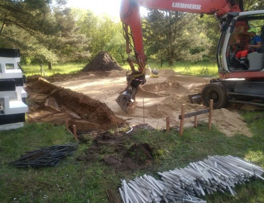 Budowa domu w Siemoni