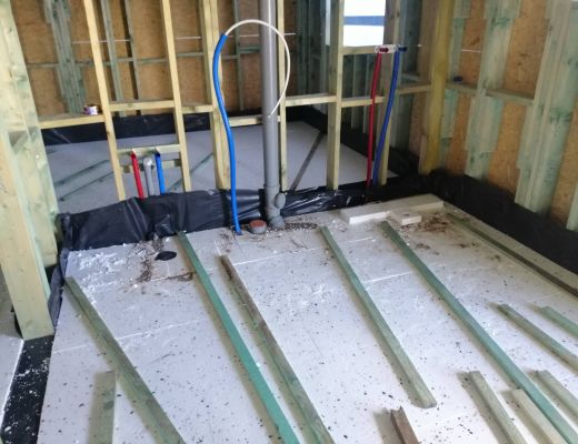 Budowa domu w Bojszowach Nowych