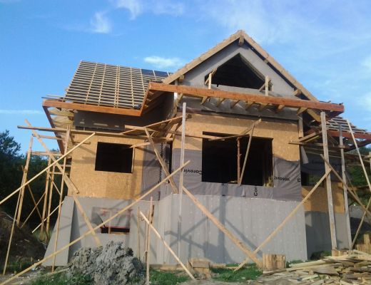 Budowa domu w Mszanie Dolnej