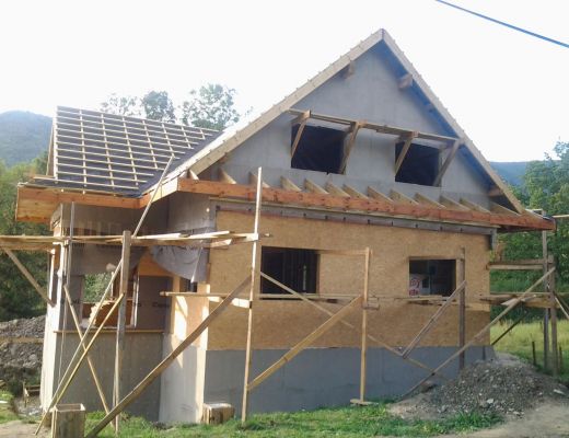 Budowa domu w Mszanie Dolnej