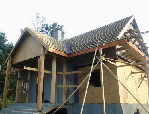 Budowa domu w Mszanie Dolnej